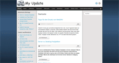 Desktop Screenshot of my-update.com