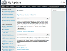 Tablet Screenshot of my-update.com